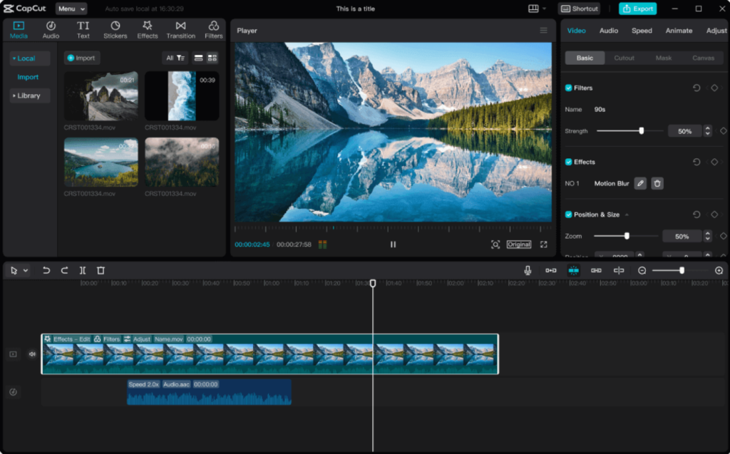 capcut video editing tips